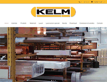 Tablet Screenshot of kelmetalli.com